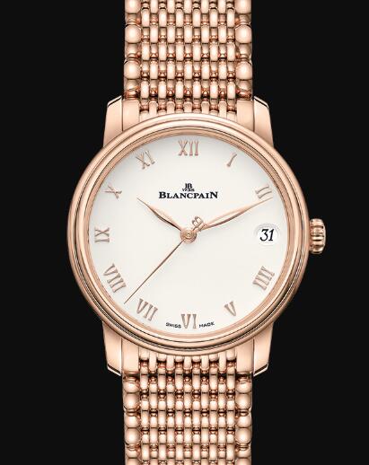 Blancpain Villeret Watch Review Villeret Women Date Replica Watch 6127 3642 MMB